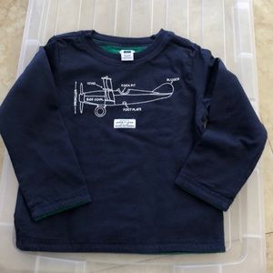 Janie and Jack reversible T-shirt 18-24mos